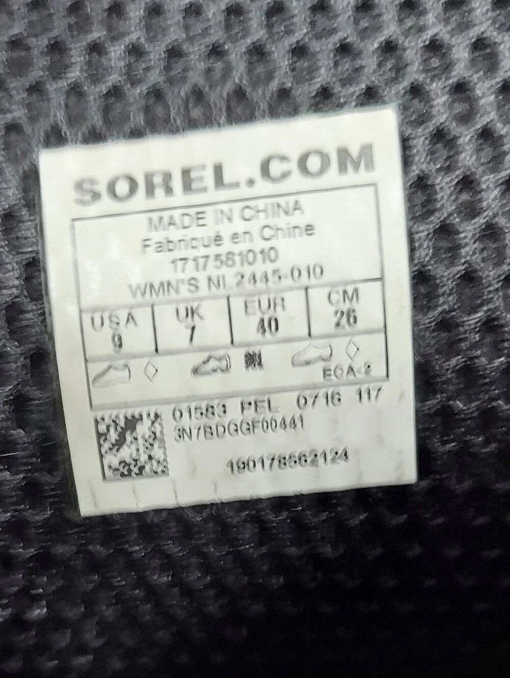 Sorel Joan of Arctic Tall Rain Boots Womens 9 Black NL2445 Waterproof